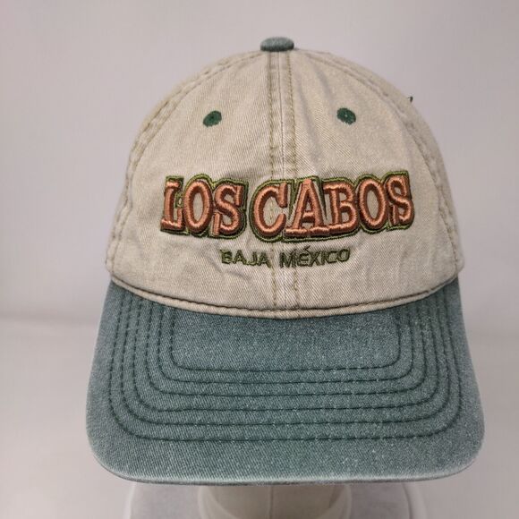 Los Cabos Baja Mexico Slideback Hat Multicolor One Size Adjustable Explosion - Picture 2 of 7